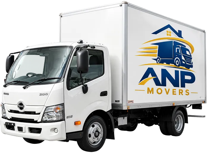ANP Movers branded moving truck